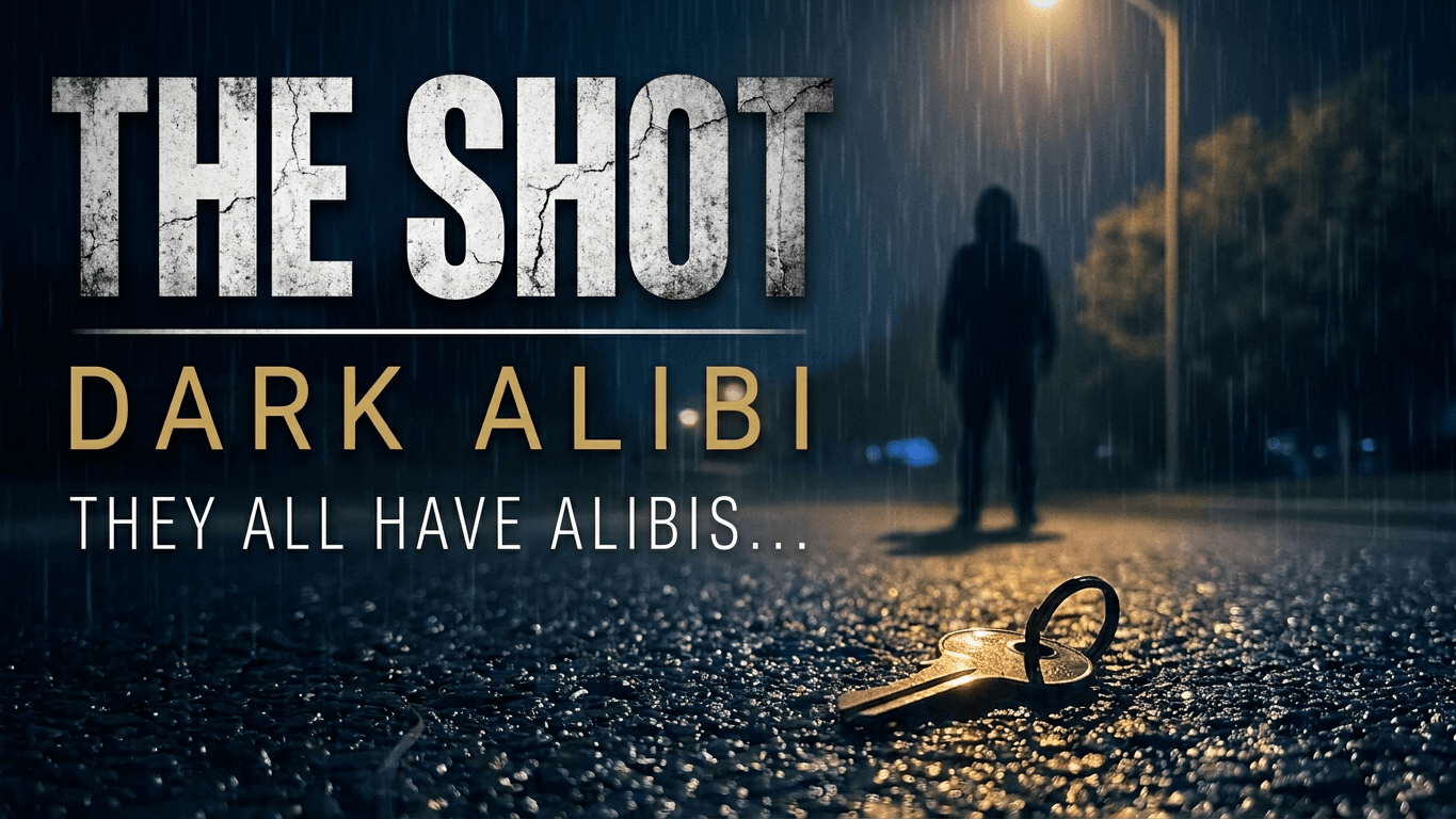 Dark Alibi Scene One thumbnail featuring the first cinematic frame